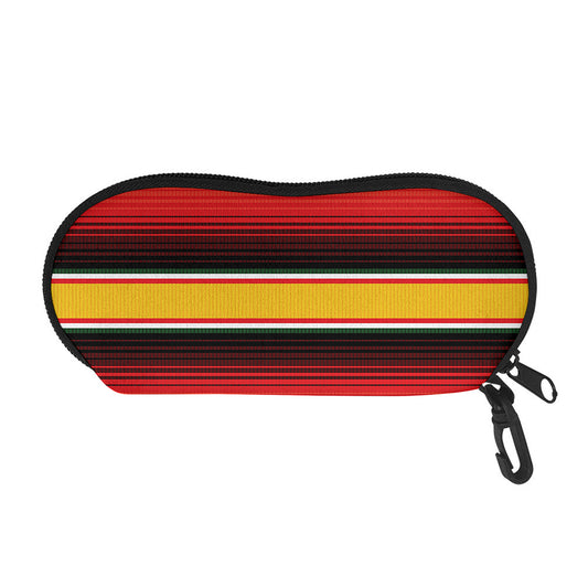 Ethnic Serape Blanket Pattern Print Glasses Case