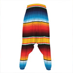 Ethnic Serape Blanket Pattern Print Hammer Pants
