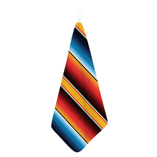 Ethnic Serape Blanket Pattern Print Hand Towel