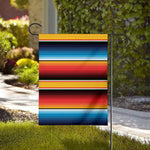 Ethnic Serape Blanket Pattern Print House Flag