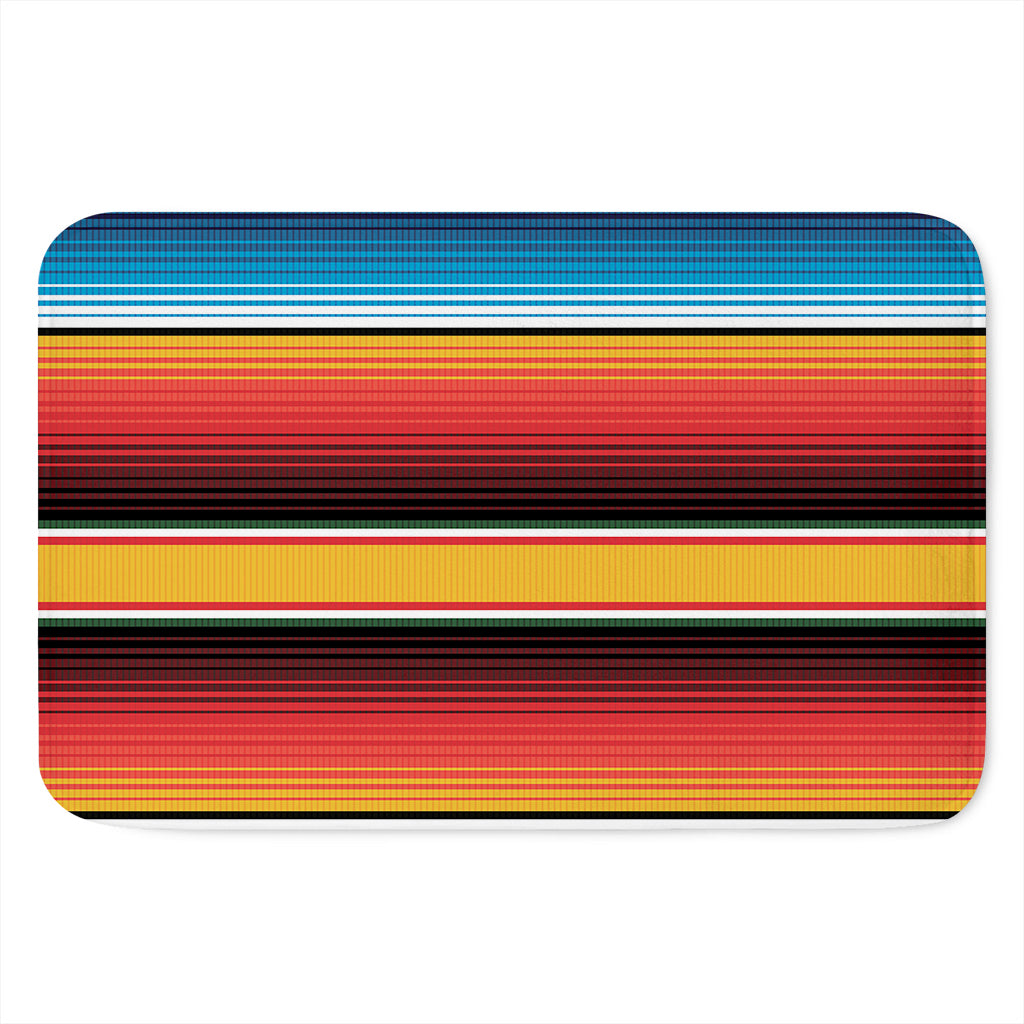 Ethnic Serape Blanket Pattern Print Indoor Door Mat