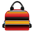 Ethnic Serape Blanket Pattern Print Insulated Lunch Bag