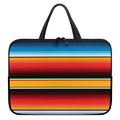 Ethnic Serape Blanket Pattern Print Laptop Sleeve With Handle