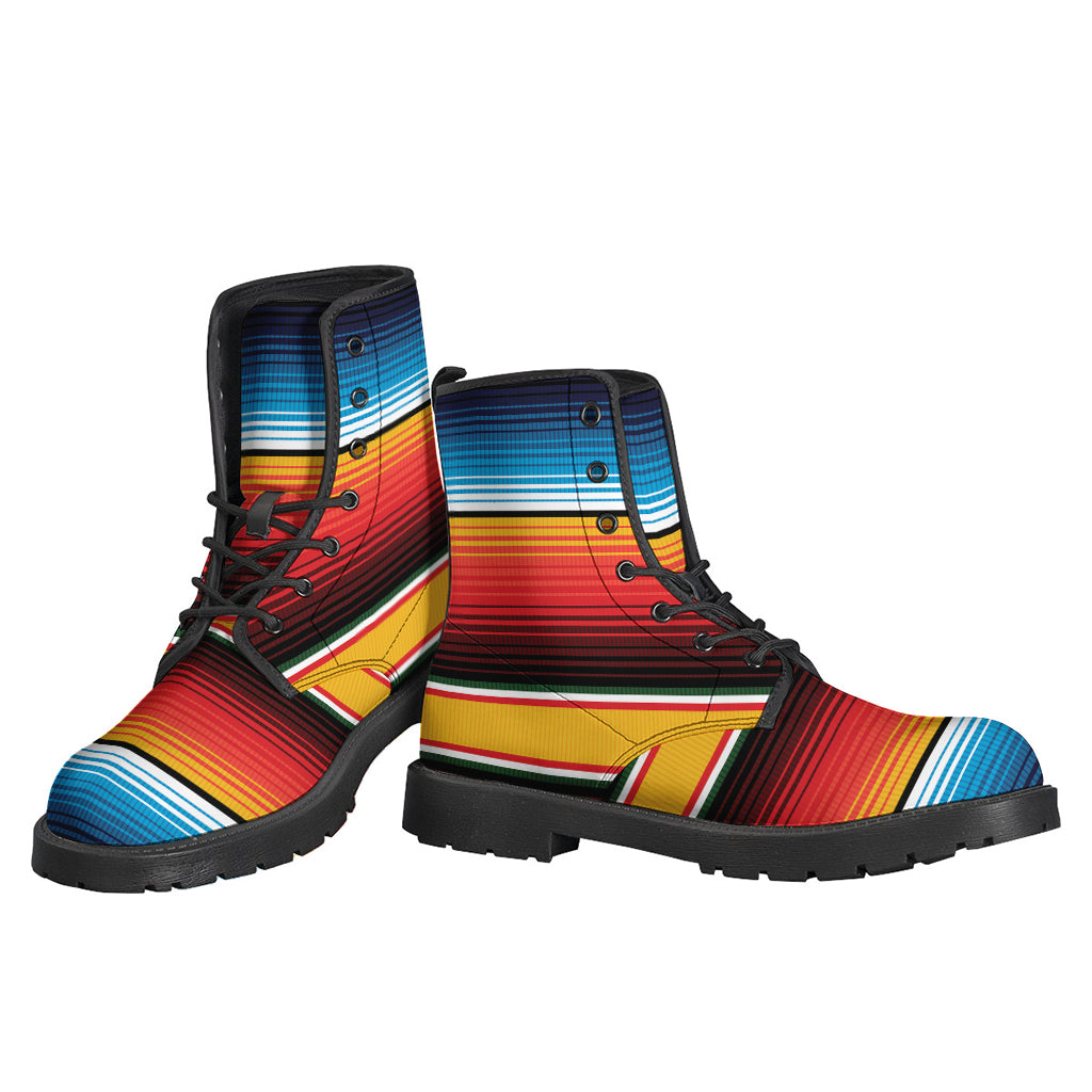 Ethnic Serape Blanket Pattern Print Backpack