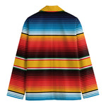 Ethnic Serape Blanket Pattern Print Men's Blazer