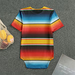Ethnic Serape Blanket Pattern Print Men's Bodysuit