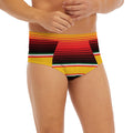 Ethnic Serape Blanket Pattern Print Men's Briefs
