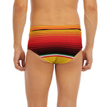 Ethnic Serape Blanket Pattern Print Men's Briefs