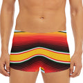 Ethnic Serape Blanket Pattern Print Men's Short Boxer Briefs