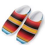 Ethnic Serape Blanket Pattern Print Mesh Casual Shoes