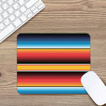 Ethnic Serape Blanket Pattern Print Mouse Pad