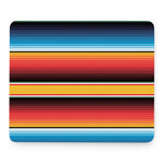 Ethnic Serape Blanket Pattern Print Mouse Pad