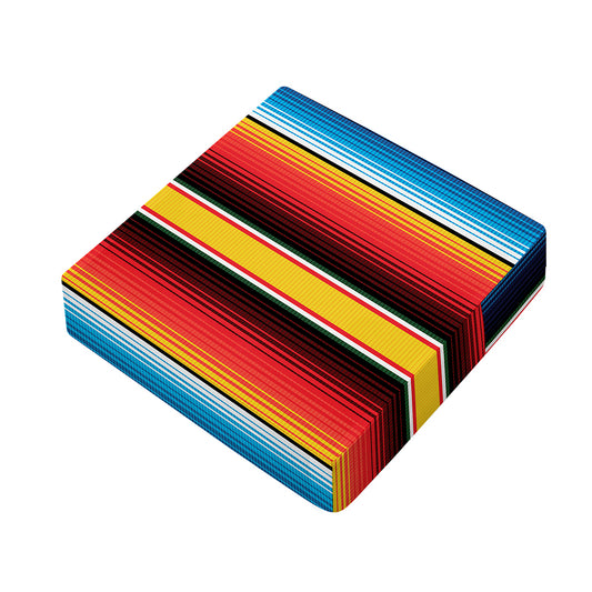 Ethnic Serape Blanket Pattern Print Outdoor Seat Cushion Cover