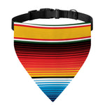 Ethnic Serape Blanket Pattern Print Over The Collar Dog Bandana