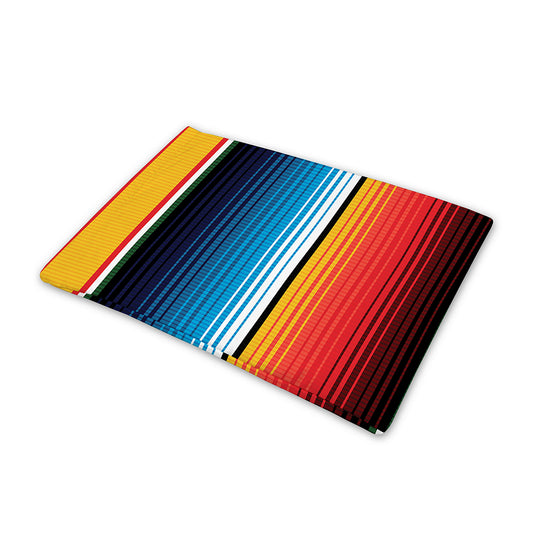 Ethnic Serape Blanket Pattern Print Pet Cooling Mat Cover