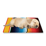 Ethnic Serape Blanket Pattern Print Pet Cooling Mat Cover
