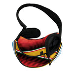 Ethnic Serape Blanket Pattern Print Pet Sling Carrier