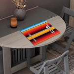 Ethnic Serape Blanket Pattern Print Placemat