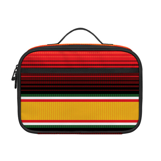 Ethnic Serape Blanket Pattern Print Portable Lunch Bag