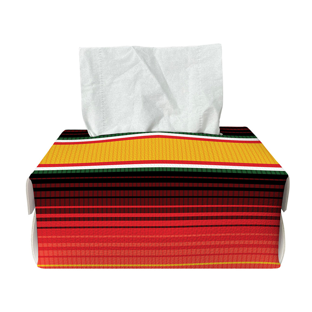 Ethnic Serape Blanket Pattern Print Rectangle Tissue Box Cover