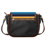 Ethnic Serape Blanket Pattern Print Saddle Bag