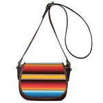Ethnic Serape Blanket Pattern Print Saddle Bag