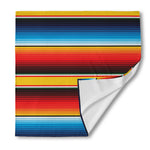 Ethnic Serape Blanket Pattern Print Silk Bandana