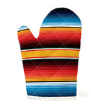 Ethnic Serape Blanket Pattern Print Single Oven Mitt