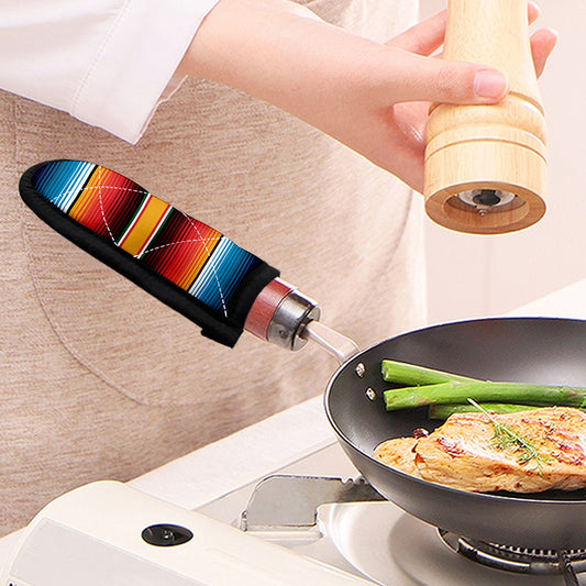 Ethnic Serape Blanket Pattern Print Skillet Handle Cover