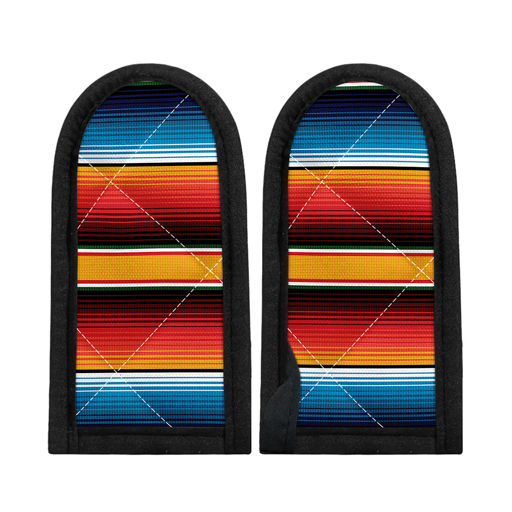 Ethnic Serape Blanket Pattern Print Skillet Handle Cover