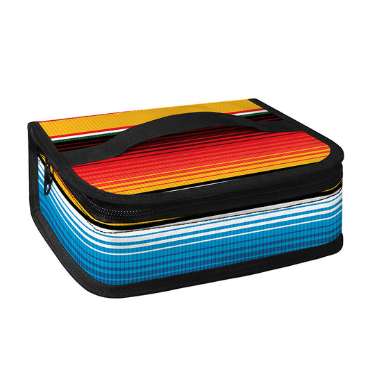 Ethnic Serape Blanket Pattern Print Small Lunch Bag