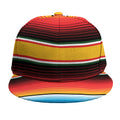 Ethnic Serape Blanket Pattern Print Snapback Cap