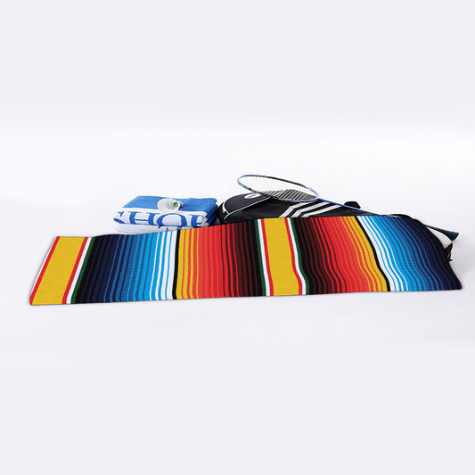 Ethnic Serape Blanket Pattern Print Sports Towel