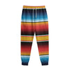 Ethnic Serape Blanket Pattern Print Sweatpants