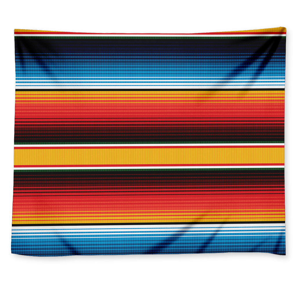 Ethnic Serape Blanket Pattern Print Tapestry