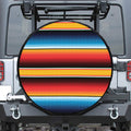 Ethnic Serape Blanket Pattern Print Tire Cover