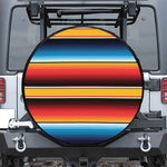 Ethnic Serape Blanket Pattern Print Tire Cover