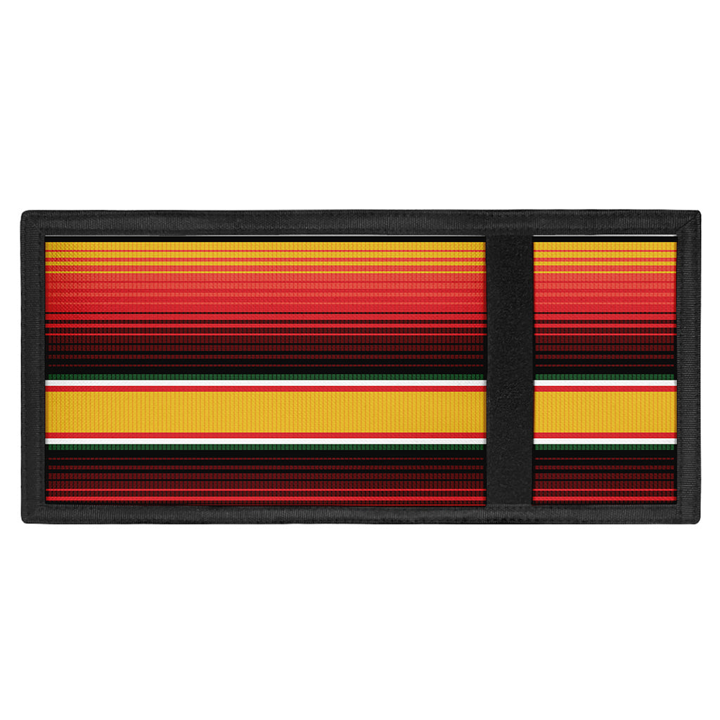 Ethnic Serape Blanket Pattern Print Trifold Wallet