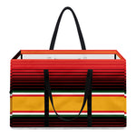 Ethnic Serape Blanket Pattern Print Utility Tote Bag