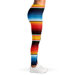 Ethnic Serape Blanket Pattern Print Women's Leggings
