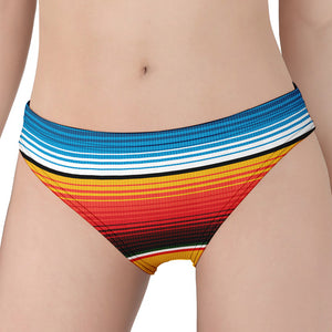 Ethnic Serape Blanket Pattern Print Women's Panties