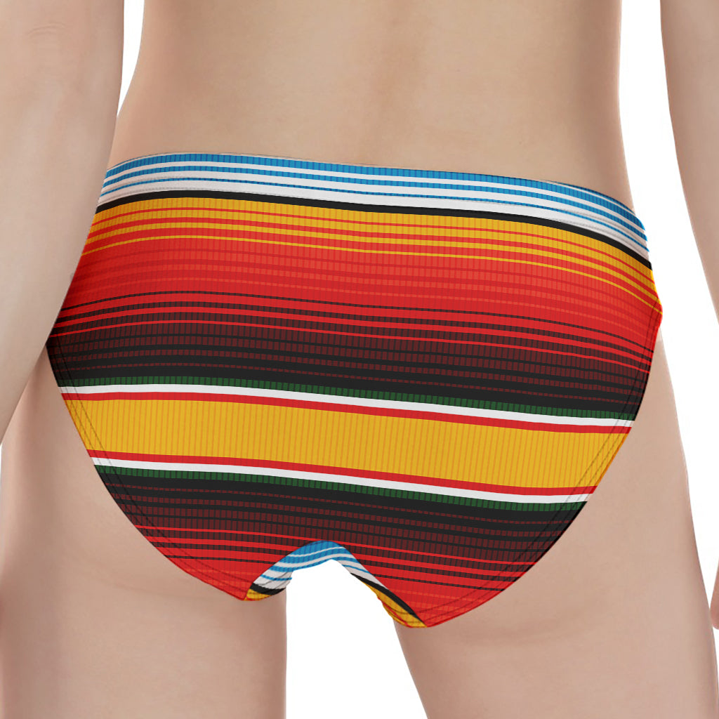 Ethnic Serape Blanket Pattern Print Women's Panties