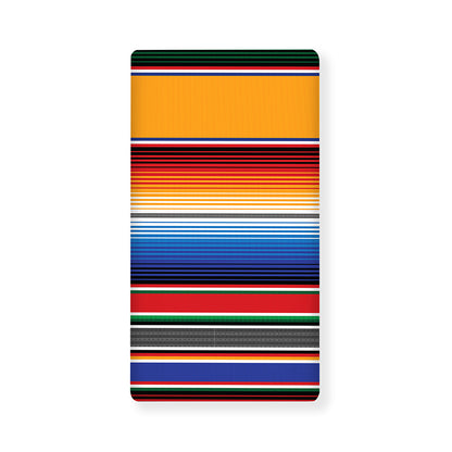 Ethnic Serape Blanket Stripe Print Baby Crib Sheet