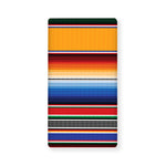 Ethnic Serape Blanket Stripe Print Baby Crib Sheet
