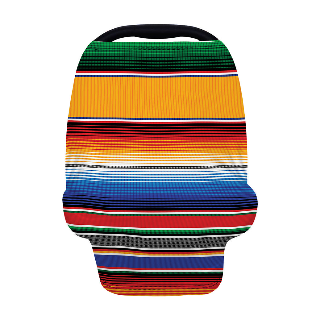 Ethnic Serape Blanket Stripe Print Baby Seat Cover