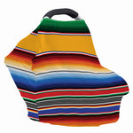 Ethnic Serape Blanket Stripe Print Baby Seat Cover