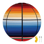 Ethnic Serape Blanket Stripe Print Basketball