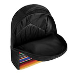 Ethnic Serape Blanket Stripe Print Casual Backpack