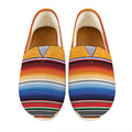 Ethnic Serape Blanket Stripe Print Casual Shoes