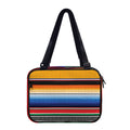 Ethnic Serape Blanket Stripe Print Double Strap Bible Bag